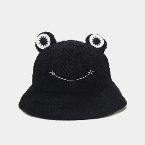 Gorro de Rana Sonrisa Divertida – Gorro Peluche Suave 4 Colores