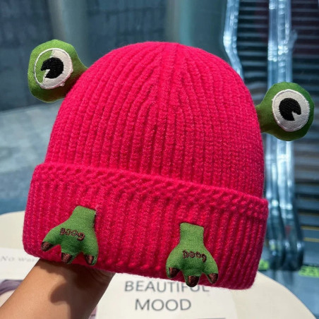 Gorro Rana Renacuajo Cozy - Gorro de Invierno Original | 1001ABEILLES