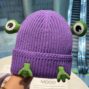 Gorro Rana Renacuajo Cozy - Gorro de Invierno Original | 1001ABEILLES