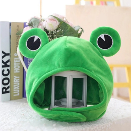 Gorro de Rana Croac Croac – Polar Suave y Look Divertido