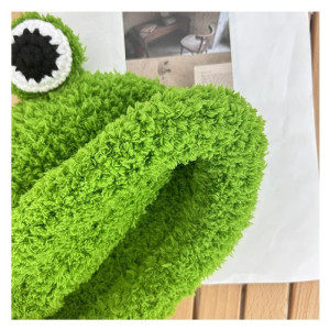 Gorro de Rana con Ojos Saltones | Peluche Divertido y Original