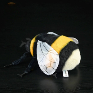 Gran Peluche de Abeja Realista – 22 cm | Tienda Polinizadores