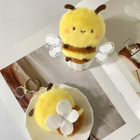 Llavero Abeja Bolita de Miel | Regalo Original y Divertido