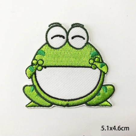 Parche Termoadhesivo Rana Bromista – 5.1 x 4.6 cm