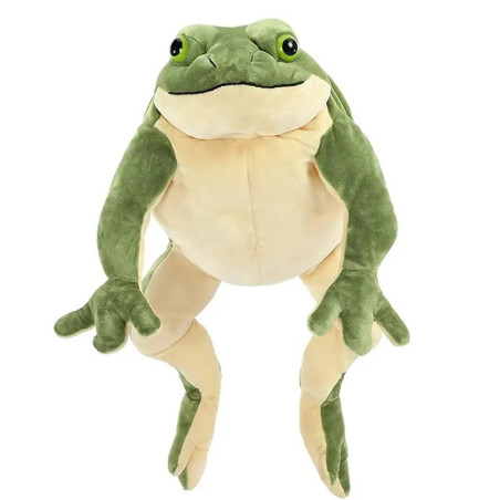 Peluche de Rana Realista y Suave | Idea de Regalo Original