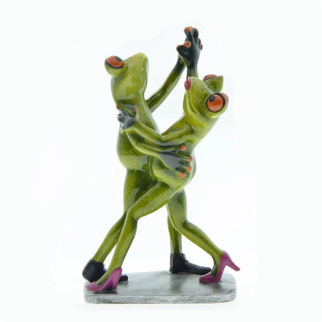 Figura Pareja Ranas Bailando – Decoración Romántica & Original
