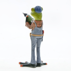 Figura Rana Manitas | Decoración Divertida para Taller y Jardín