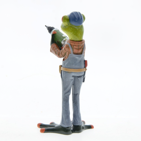 Figura Rana Manitas | Decoración Divertida para Taller y Jardín