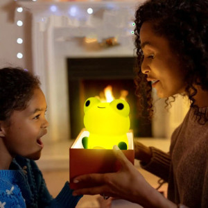 Luz de Noche Rana para Niños – LED Recargable y Luz Suave