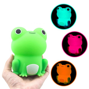 Luz de Noche Rana para Niños – LED Recargable y Luz Suave
