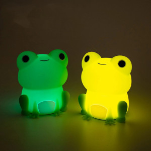 Luz de Noche Rana para Niños – LED Recargable y Luz Suave