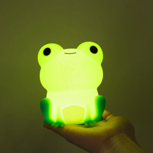 Luz de Noche Rana para Niños – LED Recargable y Luz Suave