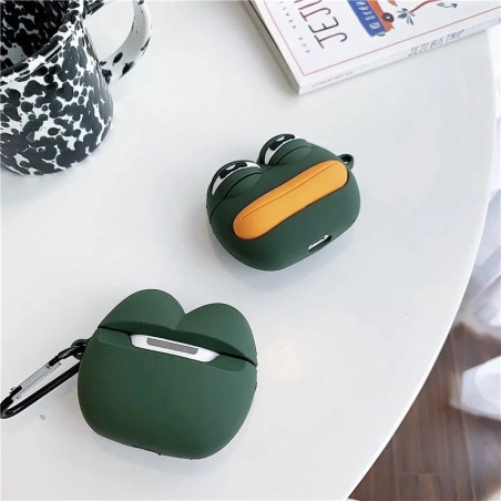 Funda AirPods Rana Chill – Estuche Divertido y Antigolpes