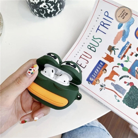 Funda AirPods Rana Chill – Estuche Divertido y Antigolpes
