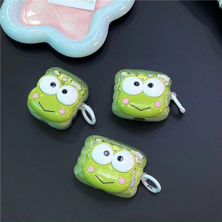 Funda AirPods Rana Happy Day – Estuche Kawaii Divertido