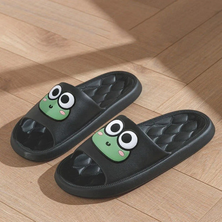 Pantuflas de Rana Froggy Smile – Cómodas, Divertidas y Kawaii