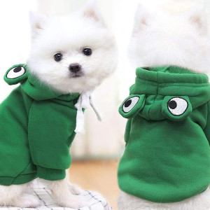 Sudadera Disfraz de Rana para Perro o Gato – 4 Colores