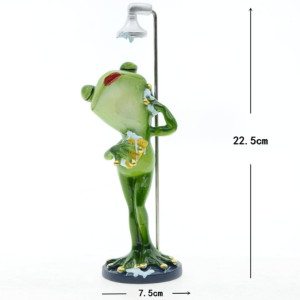 Figura Rana Cantante de Ducha – Decoración Baño Humor