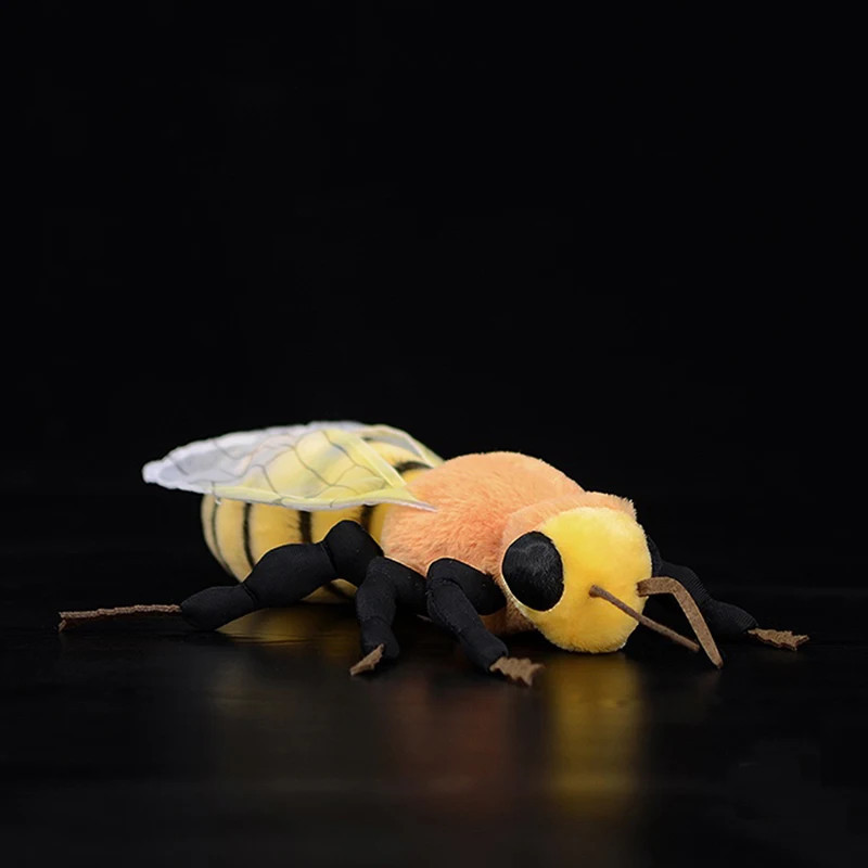 Peluche Abeja "Abeja Dulce" 26 cm | Realista y Ultrasuave
