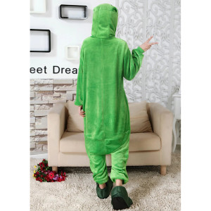 Pijama de Rana Suave y Cómodo – Kigurumi de Franela Divertido