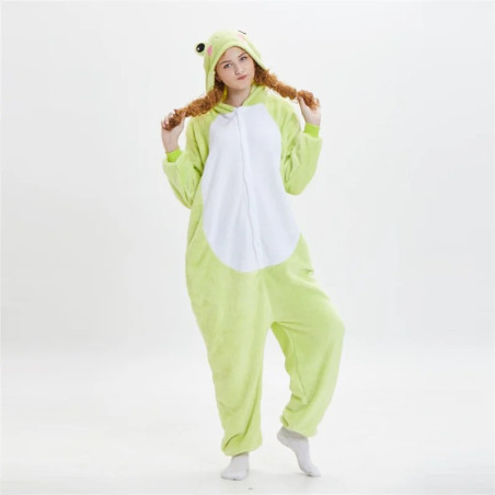 Kigurumi Pijama de Rana Cómodo | Unisex, Divertido y Original