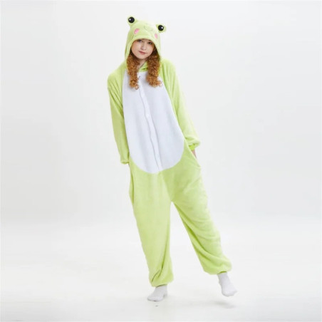 Kigurumi Pijama de Rana Cómodo | Unisex, Divertido y Original