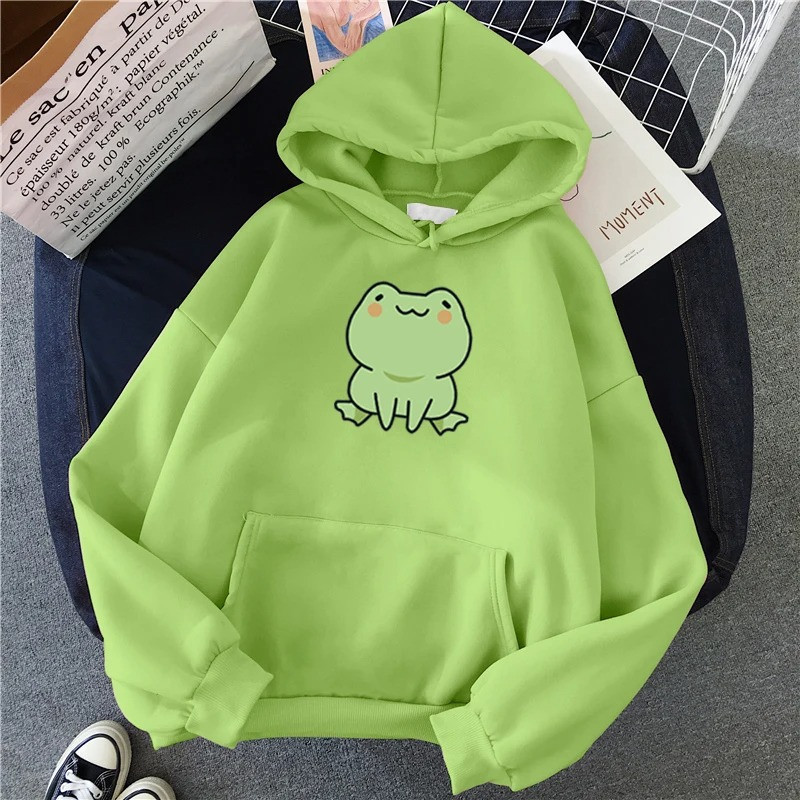 Sudadera de Rana Bonita – 6 Colores – Hoodie Cómodo y Original