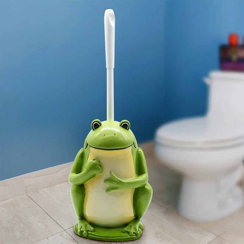 Escobillero de Baño Rana Zen – Accesorio Divertido y Original