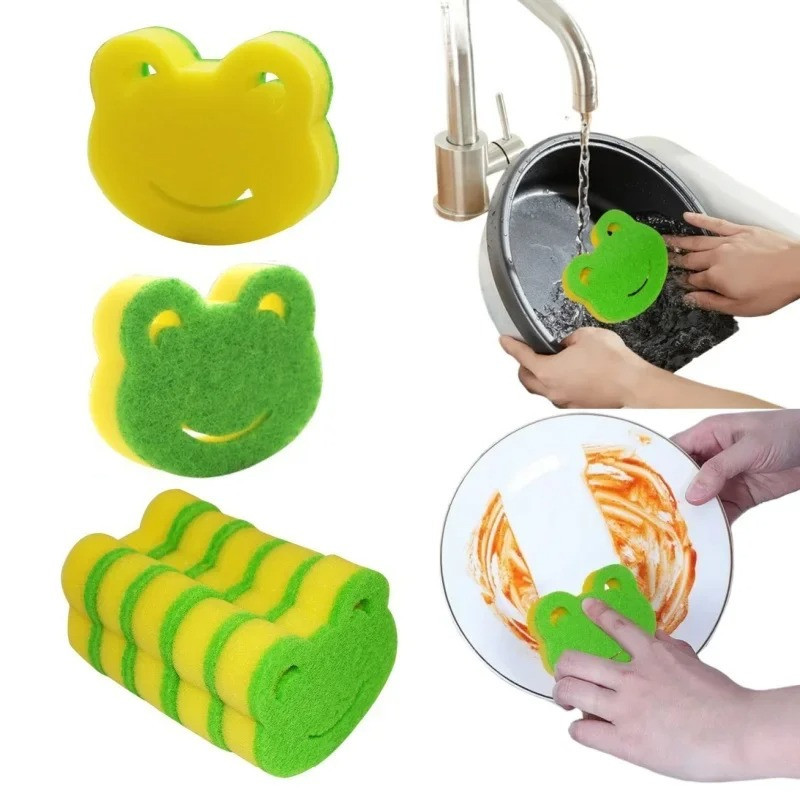 Esponjas de Rana Divertidas – Pack de 20 para Cocina & Regalo