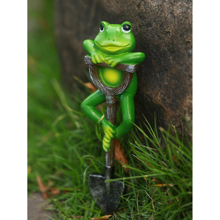 Estatua de Rana para Jardín | Decoración Divertida y Única