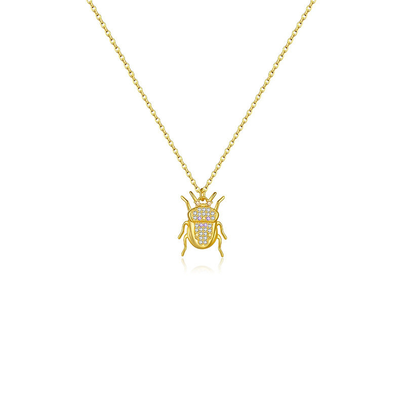 Collar Escarabajo Plata 925 – 7 Diseños Originales a Elegir