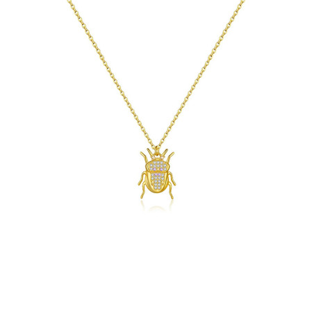 Collar Escarabajo Plata 925 – 7 Diseños Originales a Elegir
