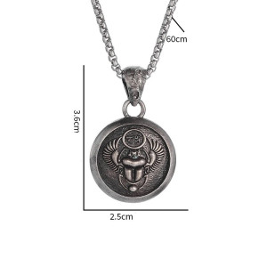 Collar Escarabajo Alado con Ojo de Horus | Joya Mística
