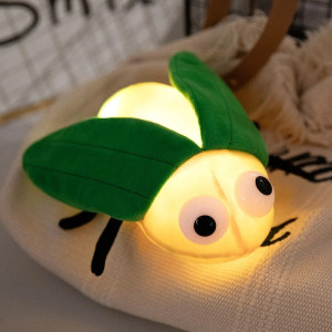 Luz de Noche Luciérnaga: Peluche LED Suave y Original