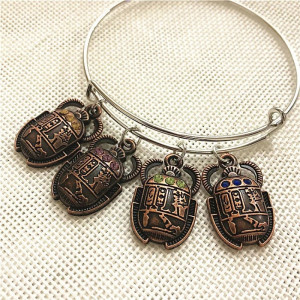 Pulsera Escarabajo Egipcio | Talismán de Protección Ancestral