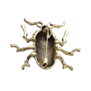 Broche Escarabajo Boreal | Joya Única | Regalo Original Mujer