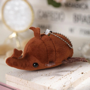 Llavero Escarabajo de Peluche Marrón – Idea Regalo Original