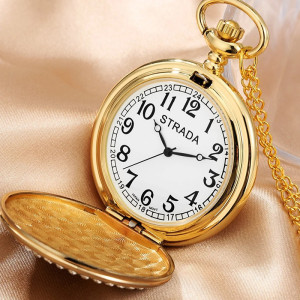 Reloj de Bolsillo Abeja Real | Joya Inspirada en la Colmena