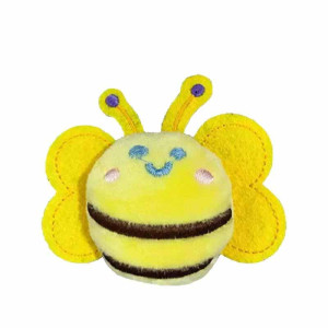 Llavero Peluche Abeja Sonriente | Lote 1 a 20 – Accesorio Bonito