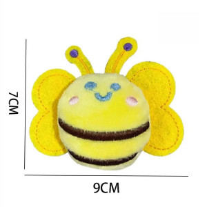 Llavero Peluche Abeja Sonriente | Lote 1 a 20 – Accesorio Bonito