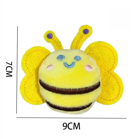 Llavero Peluche Abeja Sonriente | Lote 1 a 20 – Accesorio Bonito