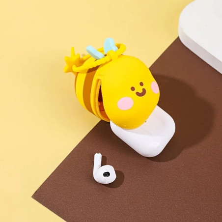 Monedero Llavero Abeja & Nube | Mimi Bee-Smile de Silicona
