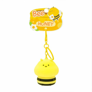 Llavero Abeja con Luz LED | Portátil, Bonito y Original!