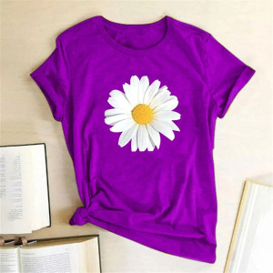 Camiseta Margarita para Polinizadores | Diseño Único de Algodón
