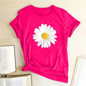 Camiseta Margarita para Polinizadores | Diseño Único de Algodón