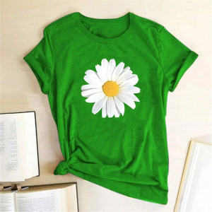 Camiseta Margarita para Polinizadores | Diseño Único de Algodón