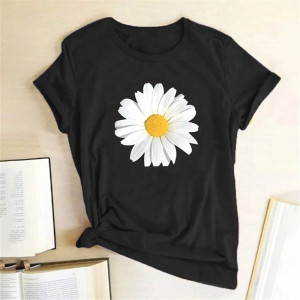 Camiseta Margarita para Polinizadores | Diseño Único de Algodón