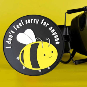 Parche de Abeja PVC «Sin Remordimientos» - ¡Humor & Estilo!