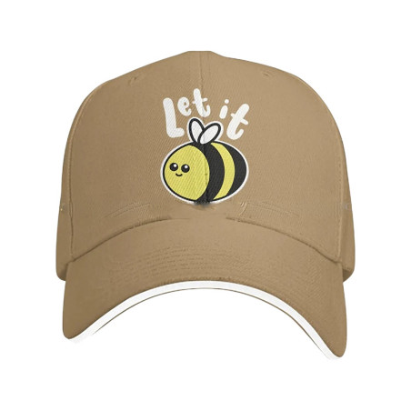 Gorra Abeja "Let It Bee": ¡Divertida, Original y Positiva!