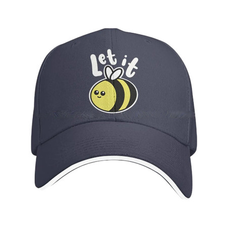 Gorra Abeja "Let It Bee": ¡Divertida, Original y Positiva!